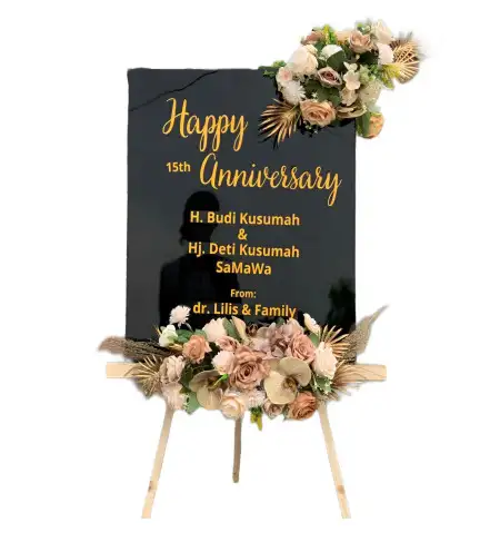 Papan Bunga Akrilik cikole